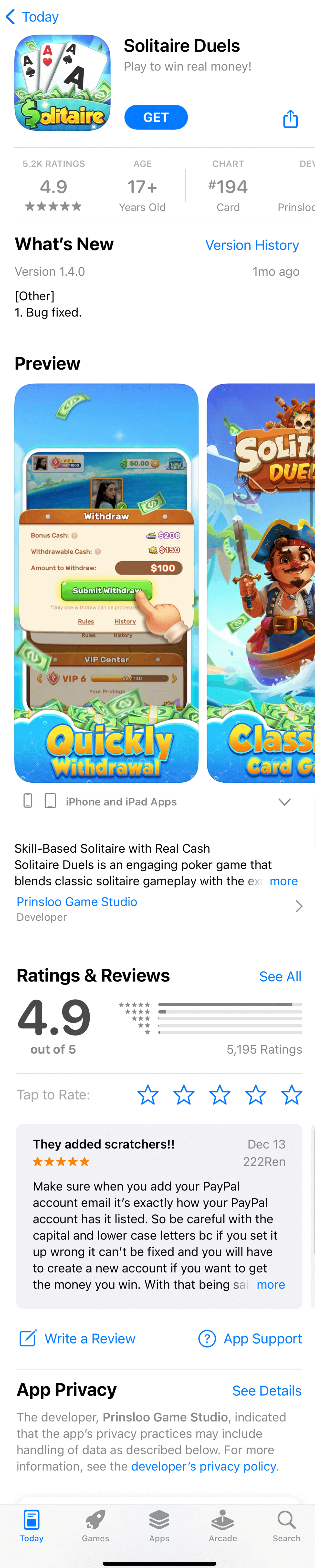 Solitaire Duels